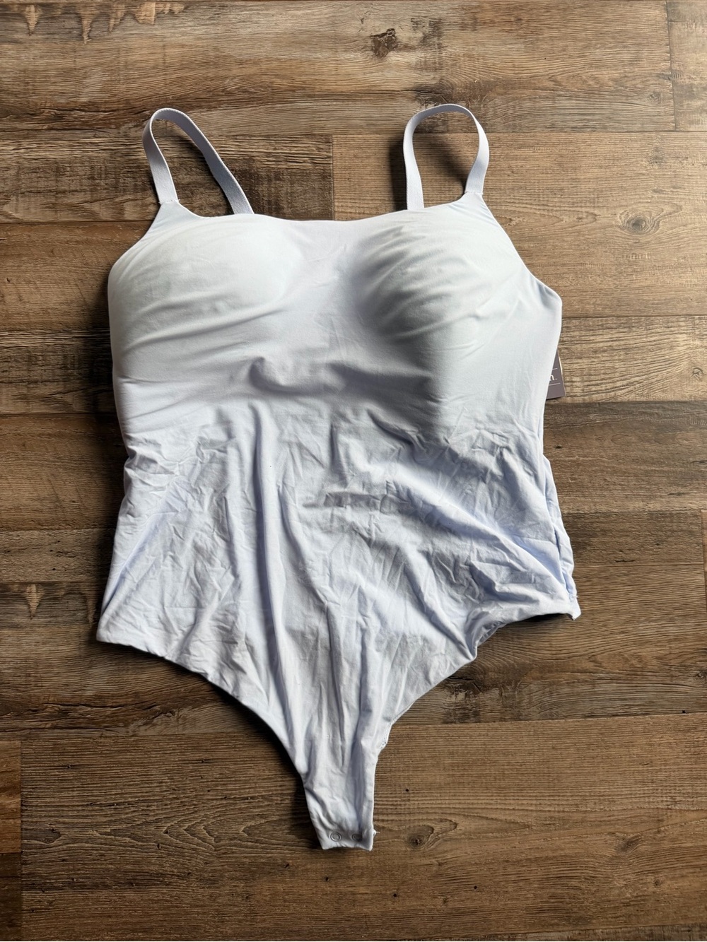 Auden light blue Women’s Bodysuit Tank One-Piece, xxl